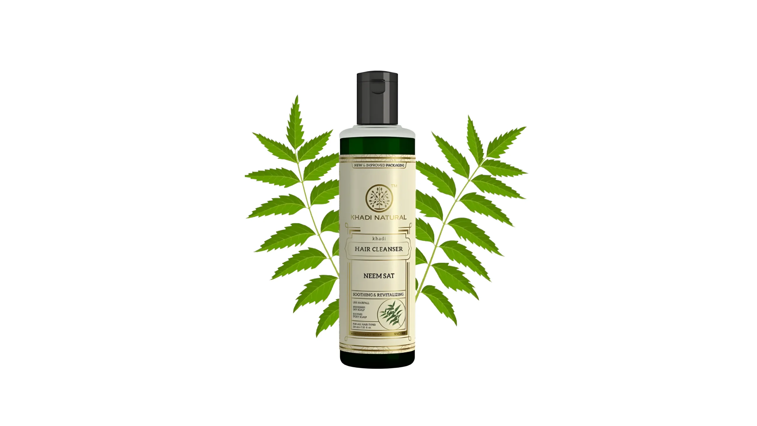 Khadi Natural Neem Sat Hair Shampoo for Thick & Strong Hair