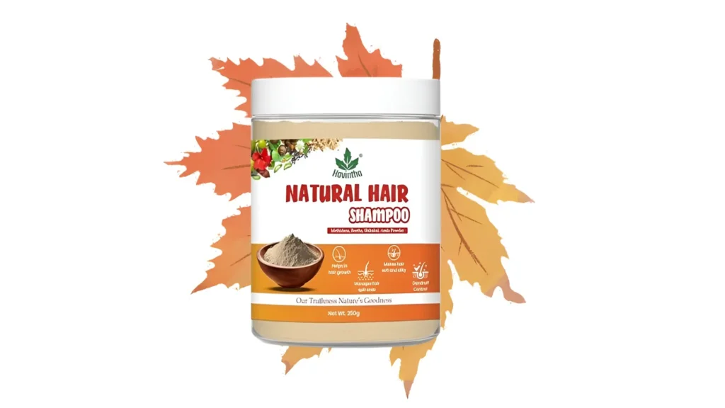 natural shampoo for hair growth by Havintha
