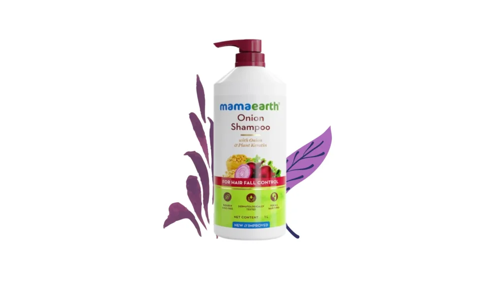 natural shampoo for hair growth by Mamaearth