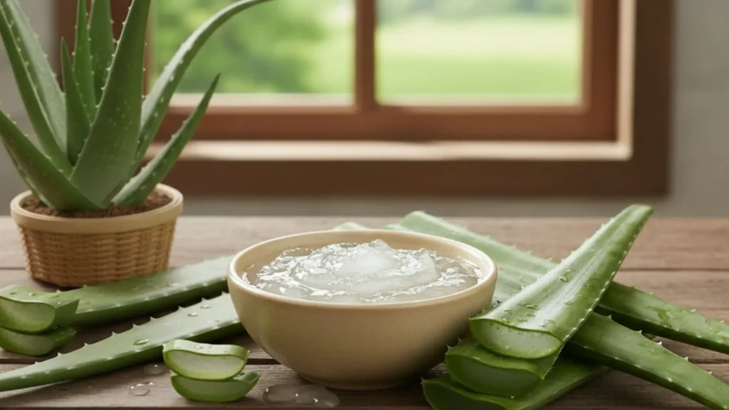 Aloe Vera Shampoo - Natural shampoo at home