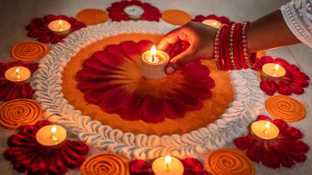 Eco-Friendly & Non-Toxic rangoli colors for eco-friendly diwali decoration​
