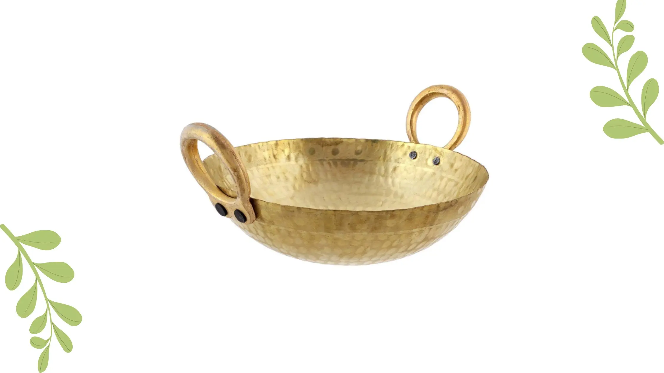 Karmbhumi Heavy Weight Brass Pital Kadhai